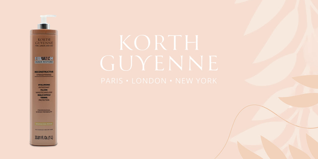 How to use: Korth Guyenne Reconstructive Straightening Rematch 1L/33.81fl.oz